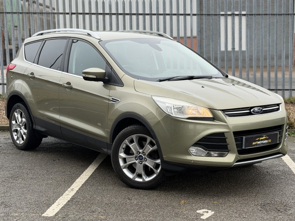 SOLD - Used FORD KUGA 2014 Green in Worksop, Nottinghamshire | RHT ...