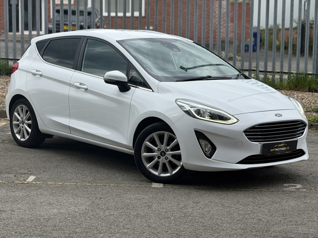 SOLD - Used FORD FIESTA 2019 White in Worksop, Nottinghamshire | RHT ...